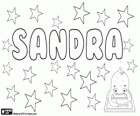 Sandra, forme abrégée des noms comme Alexandra et Cassandra