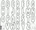 Pypus et les 26 lettres de l'alphabet Latin