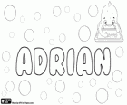 Adrian, nom d'origine latine. Dérivé de Adrianus