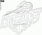Logo de l'Impact de Montréal, équipe professionnelle de soccer du Québec, Canada