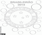 Cruzeiro, champion du championnat de football brésilien en 2013. Brasileirão 2013