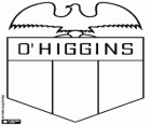 Emblème du Club Deportivo O'Higgins, équipe de football de Rancagua, Chili