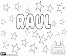 Raul, nom d'origine germanique. Dérivé du antique nom germanique, Radulf