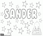 Sander, nom utilisé comme une variante d'Alexandre. Nom utilisé aux Pays-Bas, les pays scandinaves et en Estonie