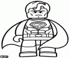 Superman, un super-héros du film Lego