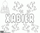 Xabier, nom d'origine Basque. Vient de Etxeberri qui signifie la maison neuve
