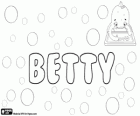 Betty, diminutif de noms comme Élisabeth et Bethany
