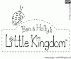 Logo de Le Petit Royaume de Ben et Holly. Logo original en anglais de Ben and Holly’s Little Kingdom