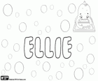 Ellie, une forme abrégée des noms comme Elena, Emily, Alice ou Elizabeth parmi d'autres