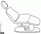 Chaise du patient dans le Cabinet du dentiste