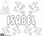 Isabel, nom d'origine hébraïque. Dérivé d'Elisheva