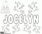 Jocelyn, nom d'origine germanique. Sa signification est membre de la tribu germanique des Goths