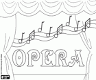 Journée de l'Opéra. Un scénario avec la musique comme le principal protagoniste, un théâtre de l'opéra