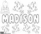 Madison, nom anglais avec plusieurs origines possibles et leur signification