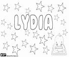 Lydia, nom d'origine grecque. Nom biblique dans le Nouveau Testament