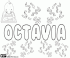 Octavia, nom d'origine latine. Dérivé de Octavius