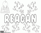 Reagan, nom d'origine gaélique. Variante de Regan. Reagan, nom unisex