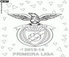 Benfica Lisbonne, champion de la ligue portugaise de football Primerira Liga 2013-2014