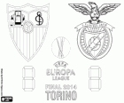 Sevilla vs Benfica. Finale Europe League 2013-2014 dans le Juventus Stadium, Turin, Italie