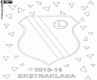 Legia Varsovie, champion de la ligue polonaise de football Ekstraklasa 2013-2014
