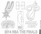 NBA finals de 2014. San Antonio Spurs vs Miami Heat