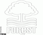 Insigne de Nottingham Forest C.F. The Tricky Trees, the Reds