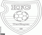 Logo de KFC Uerdingen 05, équipe de football de la ville allemande de Krefeld