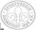 Logo de SV Darmstadt 98, club sportif allemande de Darmstadt