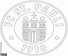 Emblème du FC Sankt Pauli, club basé dans la ville de Hambourg