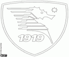 Emblème de l'Unione Sportiva Salernitana 1919, club de football de Salerne, ville de la Campanie