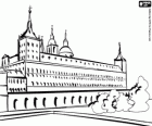 Le monastère de San Lorenzo de El Escorial est situé près de Madrid. Chef-d'œuvre de l'architecture de la Renaissance en Espagne