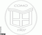 Logo de Calcio Como, club de football basé dans la ville de Côme, dans la région de Lombardie