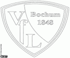 Insigne du VfL Bochum, club de football de Bochum, ville-du-Nord-Westphalie