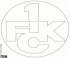 Logo de 1. FC Kaiserslautern, club de football en Rhénanie-Palatinat, ville de Kaiserslautern