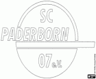 Logo du SC Paderborn 07, club de sport de Paderborn, Rhénanie du Nord-Westphalie
