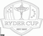 Logo de la Ryder Cup, tournoi de golf biennale entre les équipes de l'Europe et les États-Unis d'Amérique