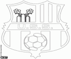 Emblème de l'Unione Sportiva Sassuolo Calcio. Club de football de la ville de Sassuolo, dans la région Émilie-Romagne
