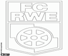 Logo du FC Rot-Weiss Erfurt, équipe de football d'Erfurt, ville de Thuringe