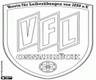 Emblème du VfL Osnabrück. Club sportif de Osnabrück, une ville en Basse-Saxe