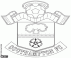 Emblème de Southampton FC. Équipe de football avec le surnom de The Saints