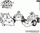 Les voitures de course sont les protagonistes de Roary, la voiture de course