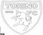 Emblème du Torino FC. Club de football basé à Turin, capitale du Piémont
