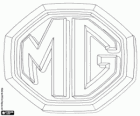 Logo de MG, Morris Garages, marque automobile britannique
