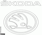 Logo de Škoda Auto, marque de voiture de République tchèque