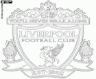 Logo de Liverpool FC. Club de football basé dans la ville de Liverpool, connu comme les rouges,The Reds