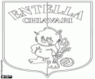 Logo de Virtus Entella. Équipe de football de la ville de Chiavari, Ligurie