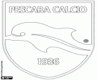 Insigne de Delfino Pescara 1936. Club de football basé dans la ville de Pescara, Abruzzes