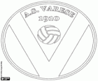 Logo de AS Varese 1910. Club sportif de Varese, ville en Lombardie