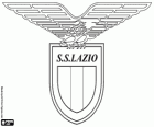 Insigne de la SS Lazio. Club sportif basé à Rome, capitale du Latium