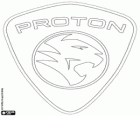 Logo de Proton, marque de voiture de Malaisie